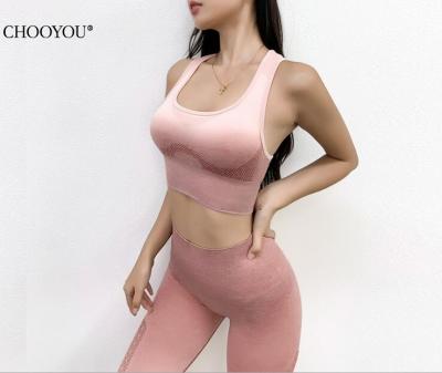 China Breathable High Quality Nylon Spandex Women's Custom Fitness Sportwear/Yoga Apparel/Sports Wear for sale