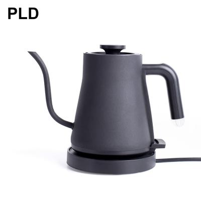 China Stainless Steel Maker Sustainable Drip Tea and Water Spill Over Espresso Brewing 600ML Coffee Pot Gooseneck Kettle for sale