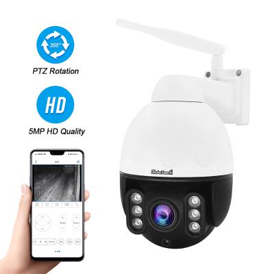 China 5mp NIGHT VISION CCTV Camera IP Camera wifi security PTZ wifi outdoor waterproof IP camera for sale