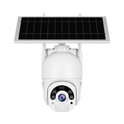 China NIGHT VISION wifi camera solar camera with solar panel motion detection outdoor tuya outdoor camera for home security for sale