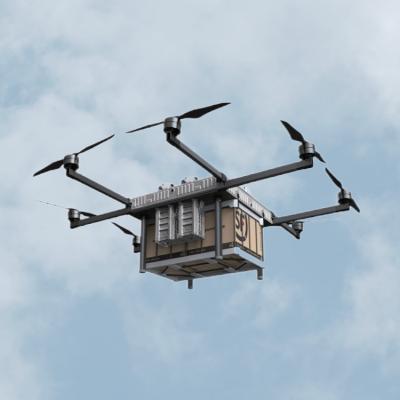 China 10KG Cargo Drone High Efficiency Delivery Heavy Duty Octocopter UAV With Box Drop 40 ARK for sale