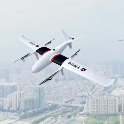 China Fixed Wing UAV ADAV Mapping Survey Drone Aircraft Industrial Origin Sets Public Safety And Military Use 1.88*3.5*0.61m for sale