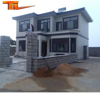 China Modern Prefab Light Steel Home Luxury Prefab Living House Steel Villa for sale