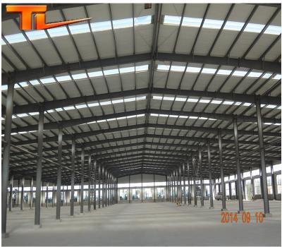 China Modern Low Cost Large Span Steel Structure Prefab Lightweight Building Warehouse for sale