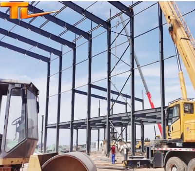 China Modern Steel H Section Beam And Column For Prefab Steel Building for sale