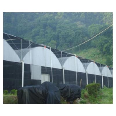 China Easily Assembled Full Shade Net Light Deprivation Greenhouse Single-Span Plastic Sheet Greenhouse For Sale for sale