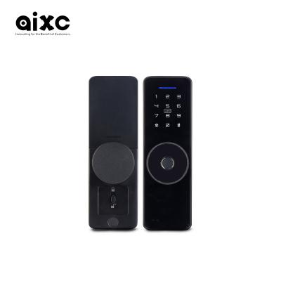 China Digital Tuya Ttlock Cerraduras Inteligentes Modern Simplicity AIXC Security Handle Scam Wifi Electric Electronic Keys Fingerprint Smart Door Locks for sale