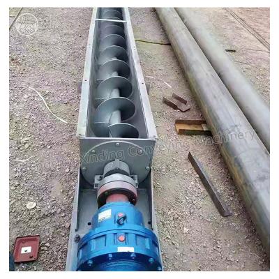 China Screw Conveyors Plate Screw Conveying Machine Wheat Corn Rice Conveyor High-Horsepower Conveyor for sale