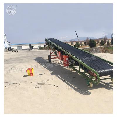 China Giving Good Price Container Truck Loading And Unloading Of Telescopic Belt Conveyor for sale