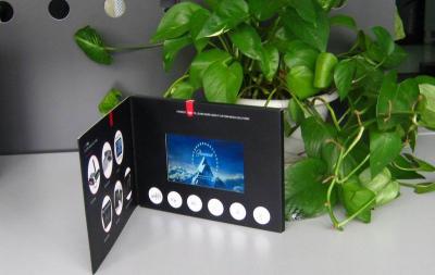 China 7'' a4 size tft lcd video greeting card for sale