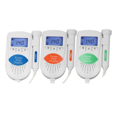 China Smart Pocket Fetal Doppler /Backlight LCD CE and FDA Certificate for sale