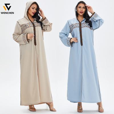 China Fashion Anti-Static Muslim Long Dress Long Skirt Lady Middle East Border Women's Clothing for sale