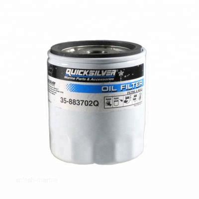 China Sierra Steel High Velocity Marine Oil Filter V6 4.3L For Mercruiser OMC Rep 35-802884Q, 41815, 35-883702Q 18-7879-1 for sale