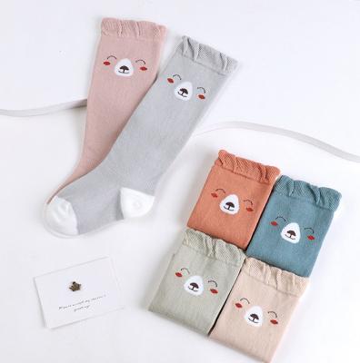 China Anti-Bacterial Autumn and winter children knee cartoon socks for sale