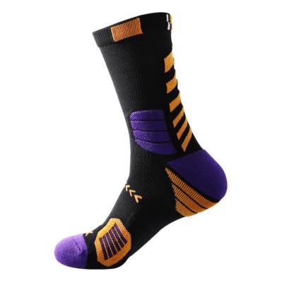 China QUICK DRY Basketball Socks Professional Sports Bottom Towel Shock Absorption Men's Running Socks for sale