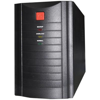 China COMPUTER V-1000 UPS Homage CPU Controlled PMW Wide Voltage Range Line-interactive LiFePO4 Battery 1 Kva Uninterruptible Power Supply for sale