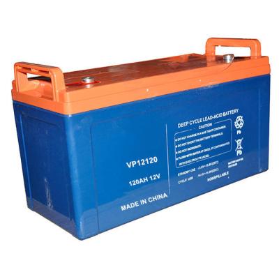 China Toys Maintenance free batter 12v 120ah lead acid battery for sale