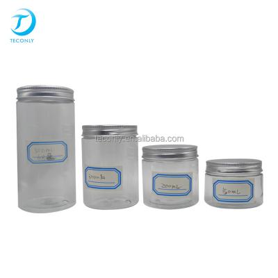 China Recycled Materials Cosmetics Cream Jar PP Custom Plastic Empty Jar Lip Cosmetic Container For Sale Cosmetic Jars With Lids for sale