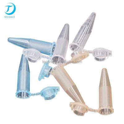 China Chemical Centrifuge Tube 0.2/0.5/2ml Centrifuge Tube With Clear White Graduation for sale