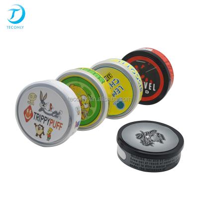 China Wholesale Empty Food Grade 100ml Pressitin Food Grade Silver Pressitin Tin Cans for sale