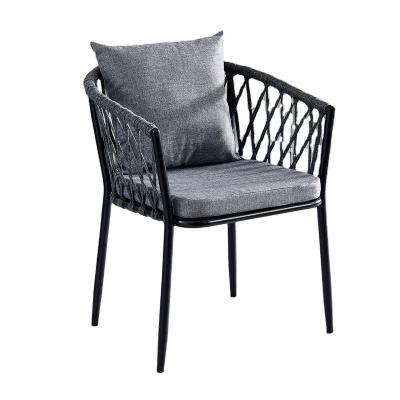 China Modern high quality modern outdoor dining chair garden furniture cafe rattan / wicker chairs for sale