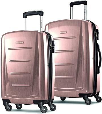 China Fashion luggage with spinner wheels, brushed anthracite for sale