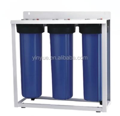 China Three Stages Water Filter System PP Water Filter 20