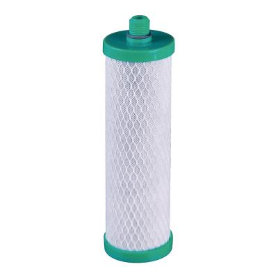 Cina 10 Inch Screw-On CTO Block Carbon Filter Cartridges Carbon Filter Cartridge in vendita