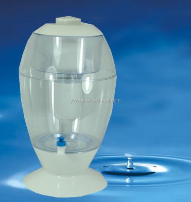 China 16L new design mineral water purifier pot ABS AS plastic mineral filter for sale