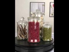 Food Glass Canister Glass Storage Jar