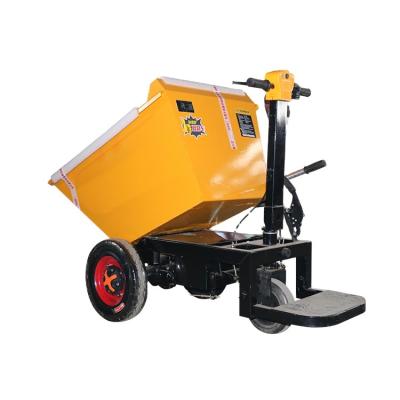 China Kit Engineering Mini Dumper Wheel Electric Wheelbarrow Motor Wheelbarrow Hotels Wheel Drive Standing Wheel Barrow for sale