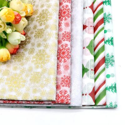 China Recyclable Christmas Series Sydney Fireworks Wrapping Paper 10 Sheets Package Wrap Tissue Paper for sale