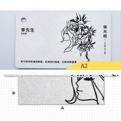 China paper & Digital Cardboard Luxury Smart Sublimation Thank You Custom Business Card With Logo Printing Service Digital Business Card for sale