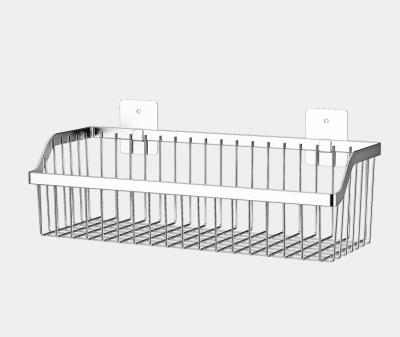 China Aço inoxidável montado na parede de rack Organizador de poupança de espaço duplo à venda