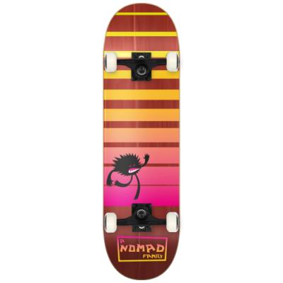 China Adult Nomad Good Quality 100% Canadian Maple Skateboard Complete Deck For Extreme Sports for sale