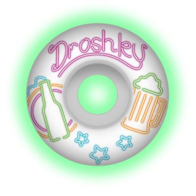 China Droshky Adult Skateboard Wheel Neon Series SHR101A For Pro Skater for sale