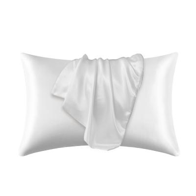 China Wholesale Anti-Static Luxury Silk Satin Pillowcase Private Label Set With Zipper For Hair for sale