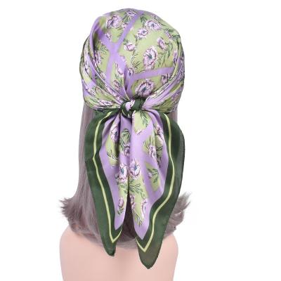 China Wholesale 100% Silk Scarves For Dyeing Mulberry Neck Long Satin Scarf 90x90 Custom Printing Luxury Silk for sale