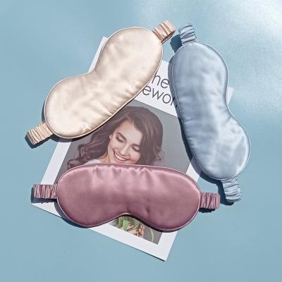 China Anti-wrinkle sleep mulberry silk eye mask and silk pillowcase gift set in box for sale