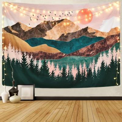 China Eco-friendly Mandala Anime Home Decor Landscape Painting Tapestry Custom Wall Hanging For Wall for sale