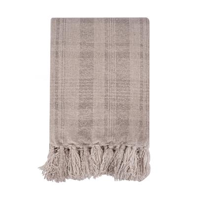 China PORTABLE New Design Sustainable Cable Knit Chunky Decor Knit Chenille Throw Blanket for sale