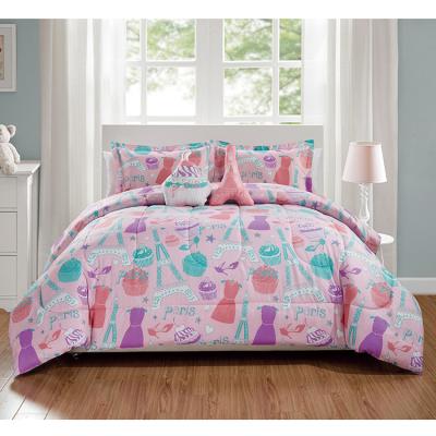 China Amazon Hot Sale Kid Sustainable Polyester Customized Printed Comforter Sets for sale