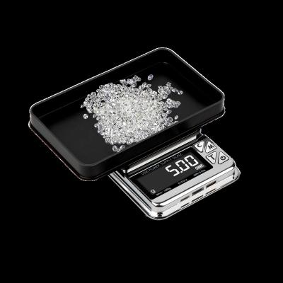 China ABS Plastic+ Stainless Steel USB Lightning&Lithium Battery Portable Mini Scale 100g 0.01g 500g 0.01g 600g 0.01g Gram LCD Display Digital Pocket Scale for sale