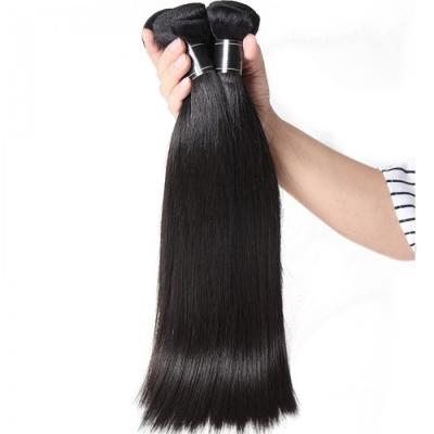 China Silky Straight Bone Wave Hair Bundles Cut Into Brazilian Hair Extensions 100% Location Hair Extension Sellers for sale