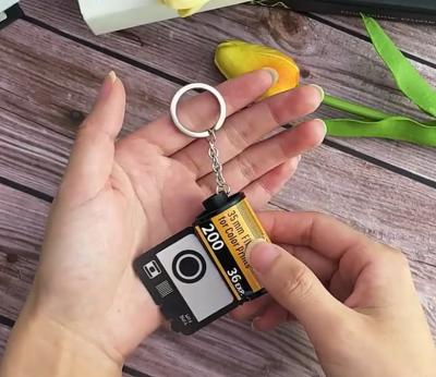 China As Creative Custom Gift Movie Roll Kodak Photo Key Chain Krychain Movie Roll Key Chain Souvenirs for sale