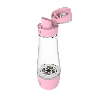 China Car Water Bottle PEM Filter Molecular Hydrogen Rich Hydrogen Water Cup for sale