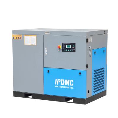 China Chinese Famous Brand OIL-LESS DMC SC22A 22kw 30hp Low Energy Loss Screw Air Compressor for sale