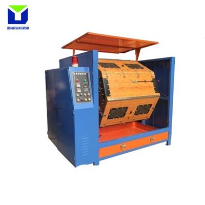 China Building Material Shops Dry Drum Mirror Polishing Machine With Rotary Finishing Hanger Machine for sale