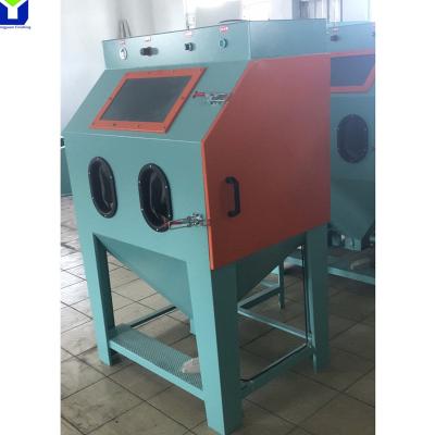 China Metal / plastic intelligent automatic sandblasting machine for metal parts for sale