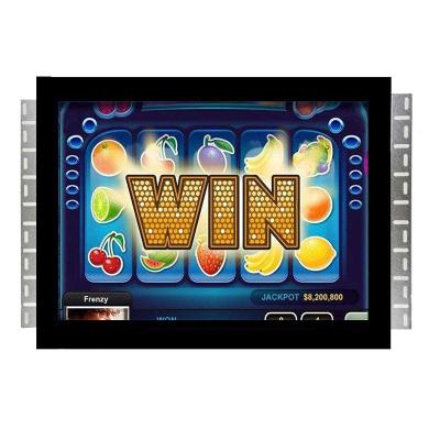 China Metal Open Frame Infrared LCD Display Touch Screen 19 Inch Game Monitor For POG for sale